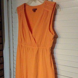 Marona High Waist Lined Sleeveless Dress Size Med